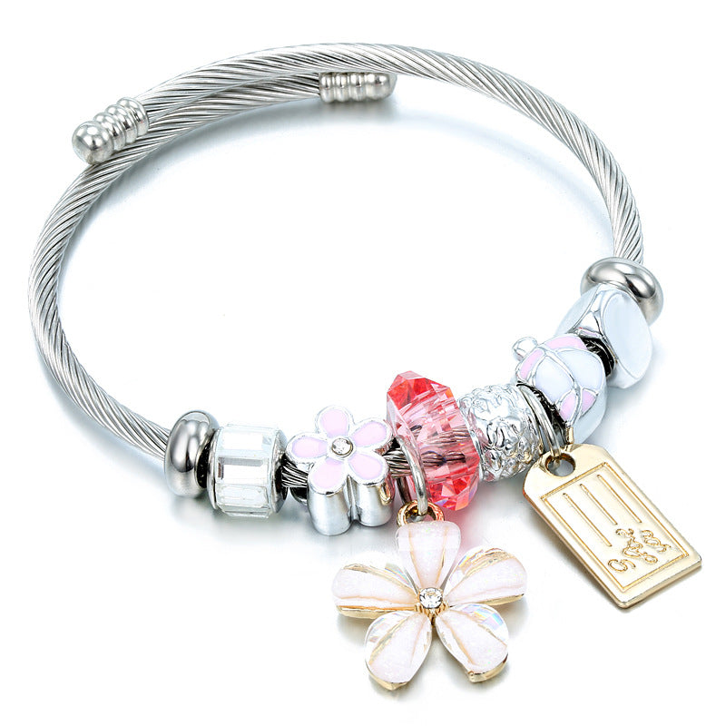 Wholesale Starfish Turtle Titanium Steel Bracelets